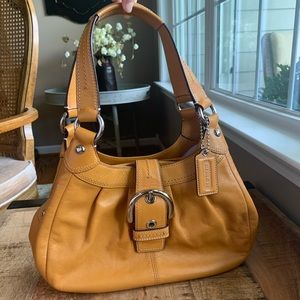 Mustard Coach Purse